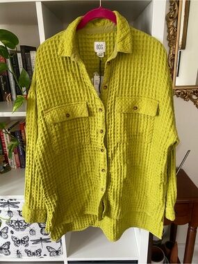 BDG Textured Oversized Button Down
